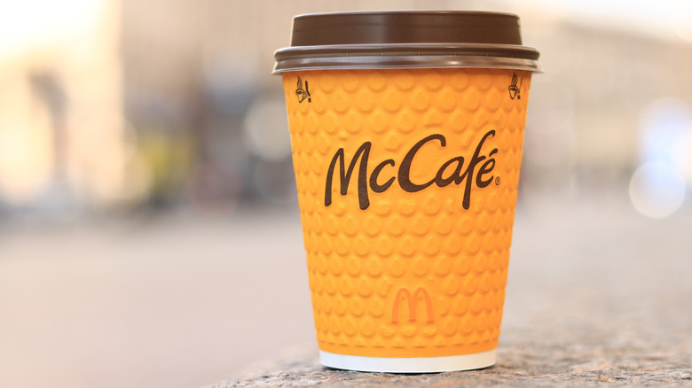 Cup of McDonald's coffee
