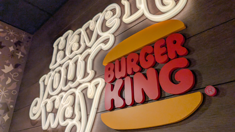 Burger King Have it Your Way sign