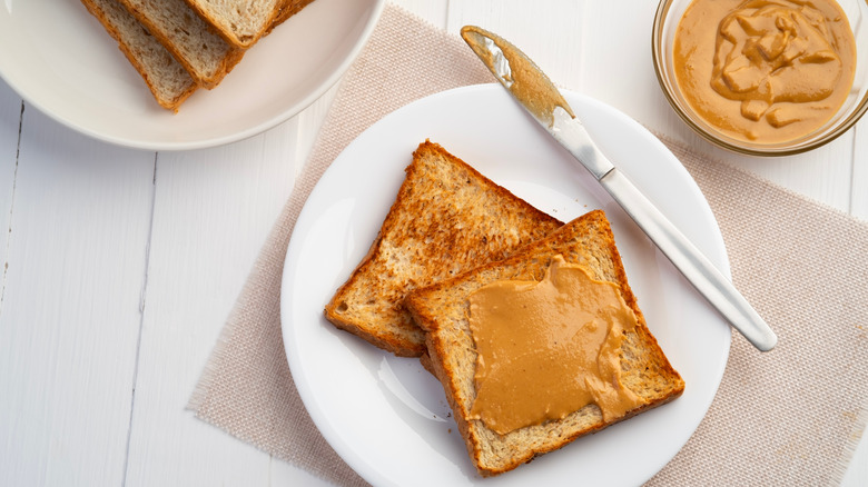 Brown butter on toast