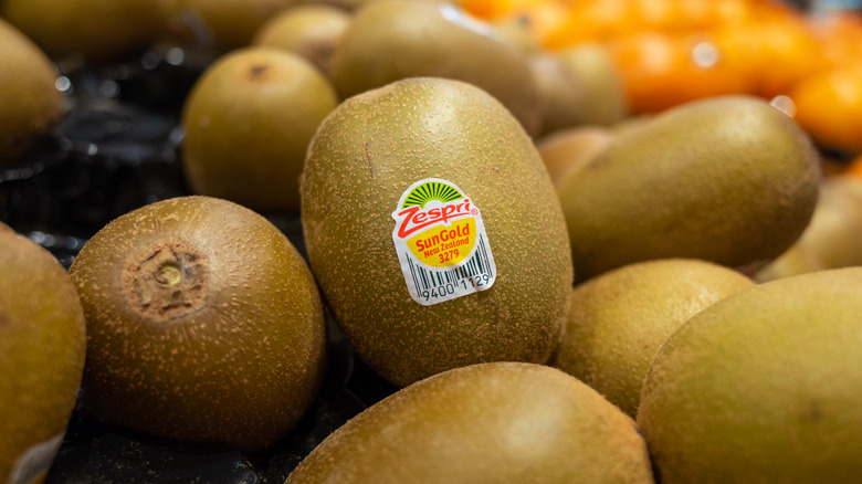 Zespri SunGold kiwis at grocery store
