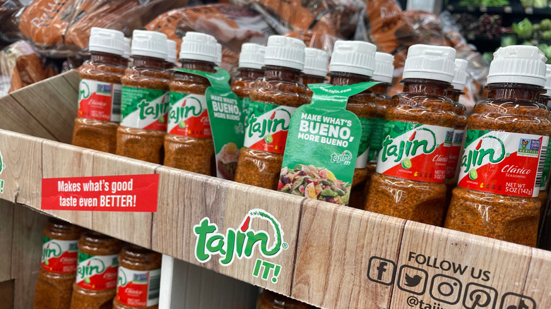 Tajín grocery display