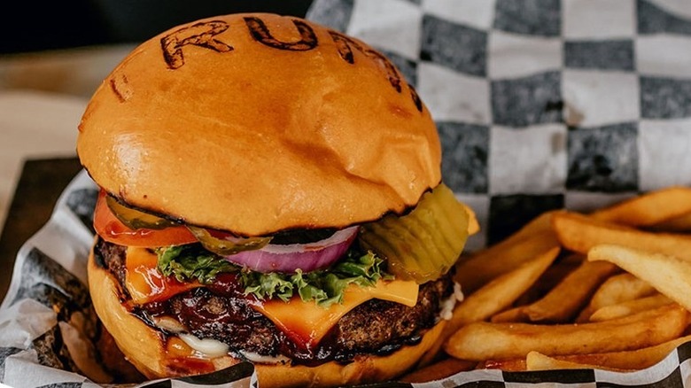 Burger from Trump Burger