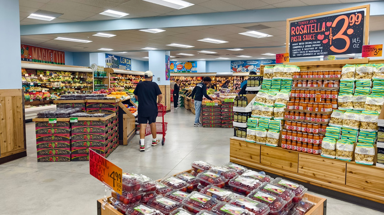 Trader Joe's food section for bento box inspiration