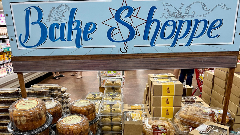 A Trader Joe's bakery section.