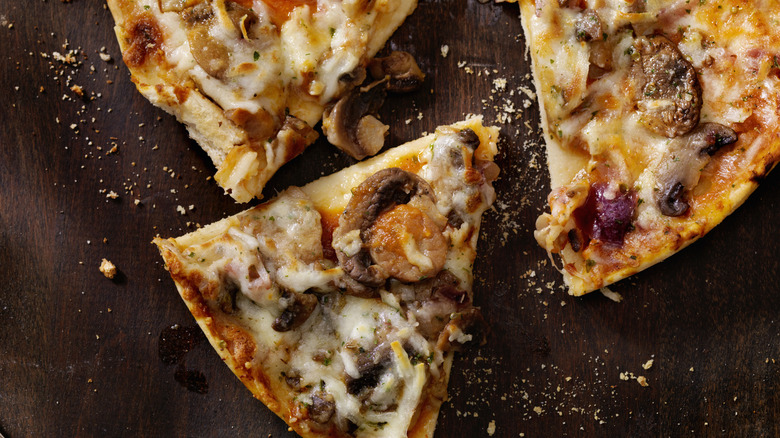 Mushroom flatbread
