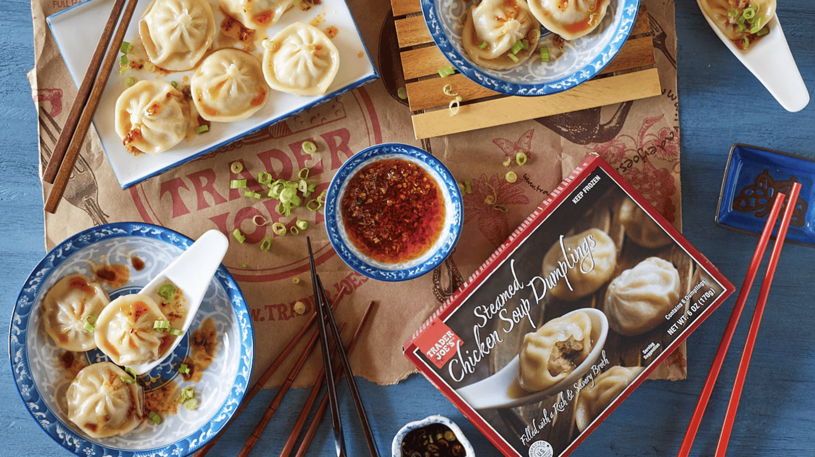 The Trader Joe's Recipe Hack For Frozen Chicken Soup Dumplings