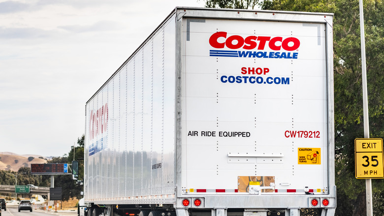 Costco delivery truck