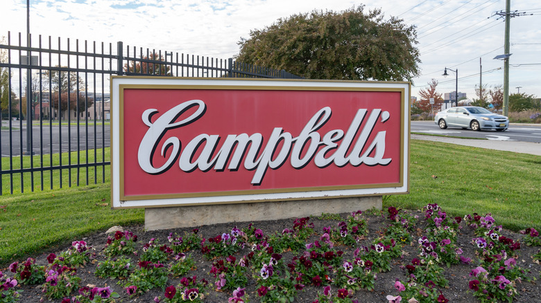 Campbell's Company sign