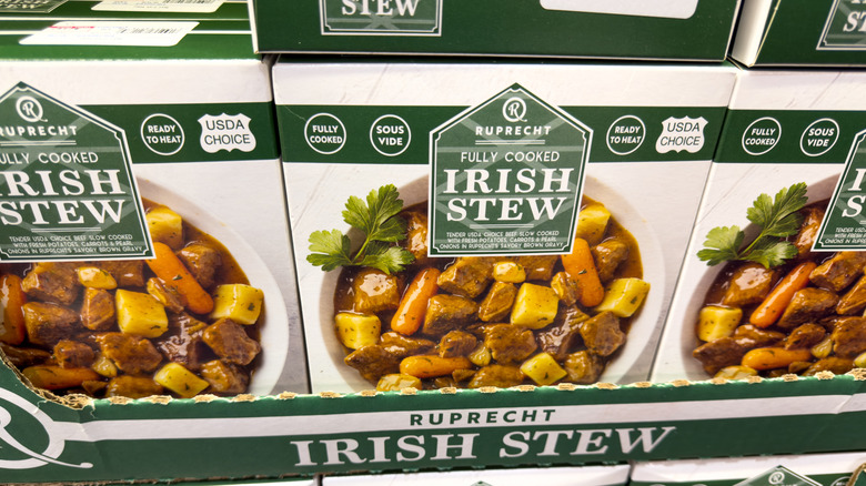 Packets of Ruprecht's Irish Beef Stew
