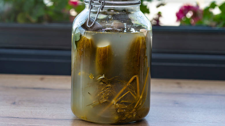 Jar of pickles