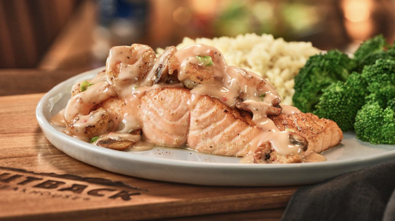 Toowoomba Salmon from Outback Steakhouse