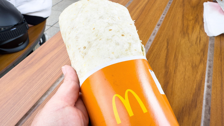 McDonald's breakfast burrito