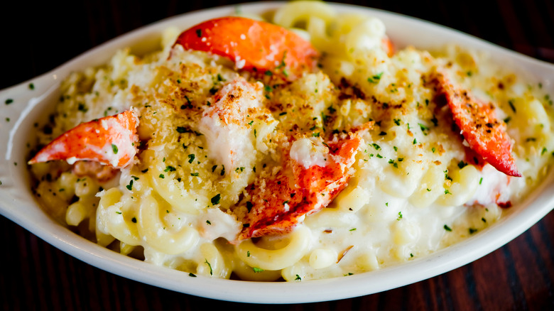 Lobster mac and cheese