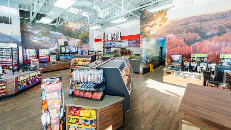 Maverik gas station interior