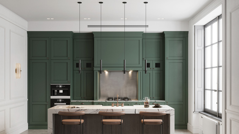 upscale kitchen with elevated fixtures