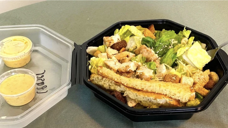 Schlotzsky's Caesar salad