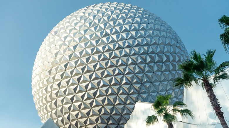 Epcot entrance plaza