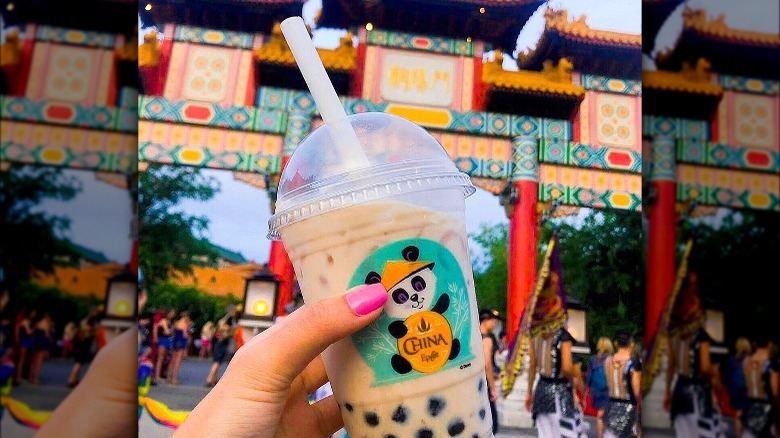 Bubble Tea at Epcot
