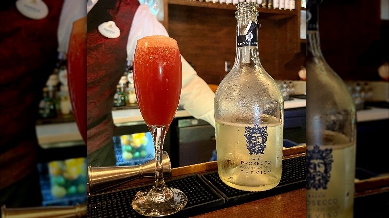 Frizzante with prosecco