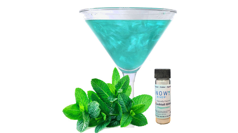 Minty goodness in a glass