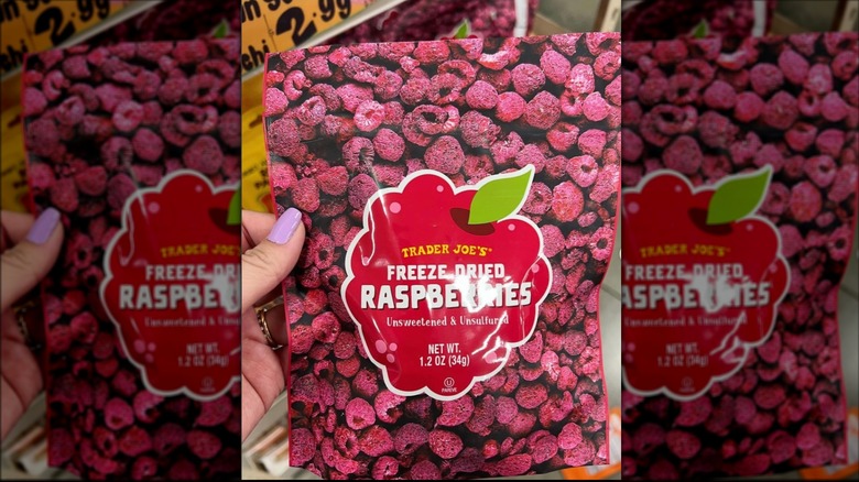 Bag of Freeze Dried Raspberries