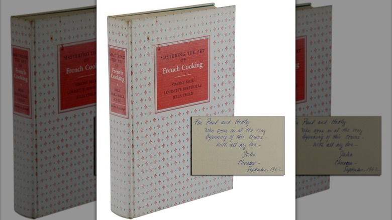 Mastering the Art of French Cooking recipe book