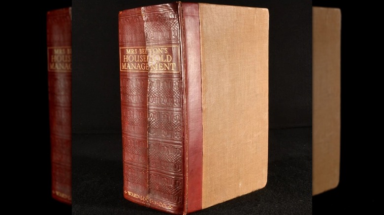 Exterior of a Mrs. Beeton's Book of Household Management book
