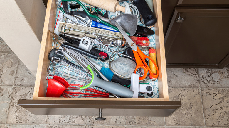 kitchen junk drawer