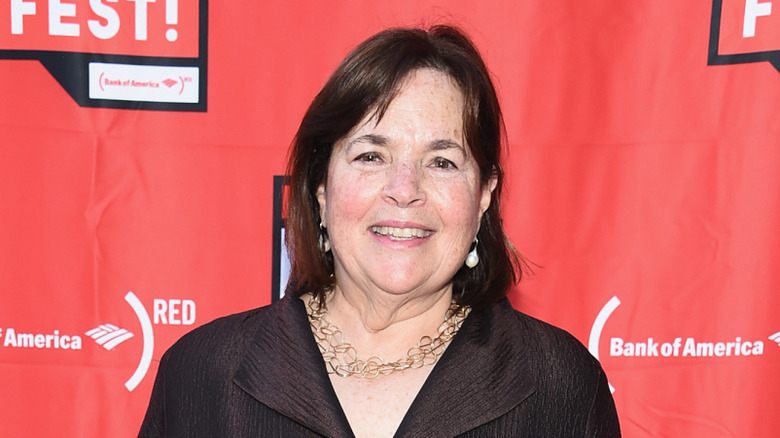 Ina Garten smiling while attending EAT (RED) Food & Film Fest! in New York City in 2017