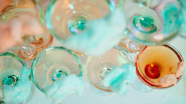 cotton candy cocktails
