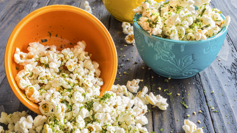 furikake seasoned popcorn