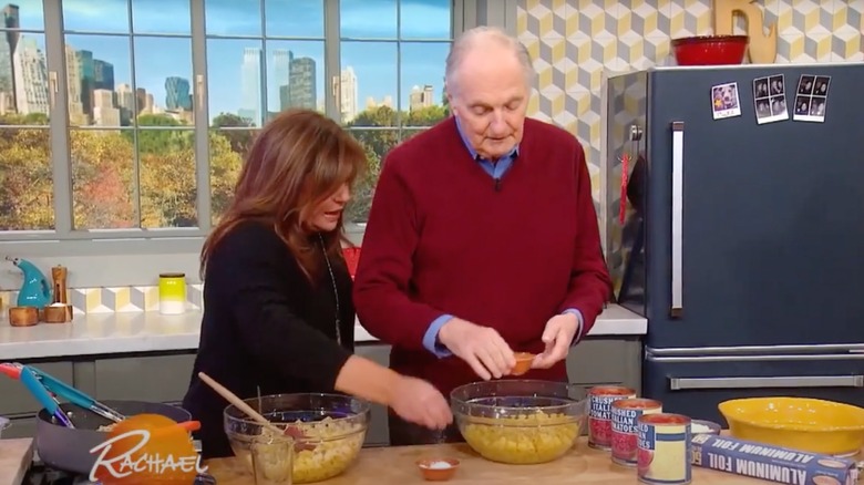 Rachael Ray and Alan Alda