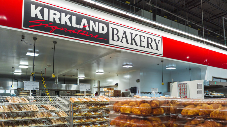 A Costco bakery section