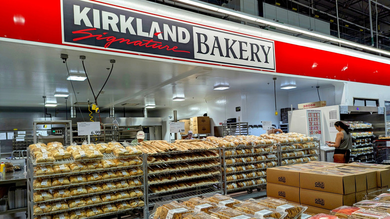 Costco's bakery section