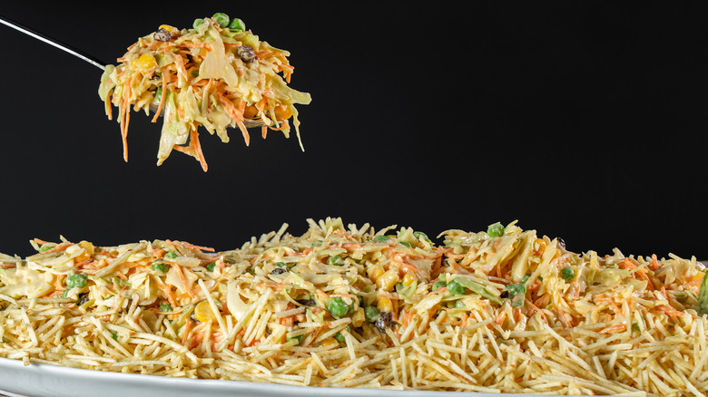 Salpicão, a typical Brazilian salad