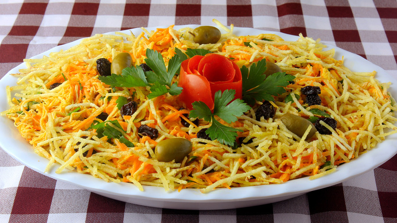 Brazilian salad Salpicao