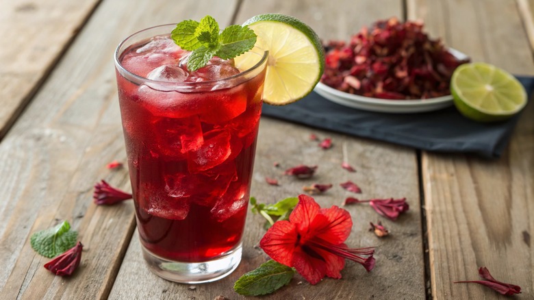 hibiscus iced tea