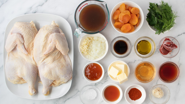 Elevated Russian chicken ingredients