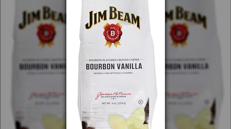 Bag of Jim Beam Bourbon Vanilla Coffee