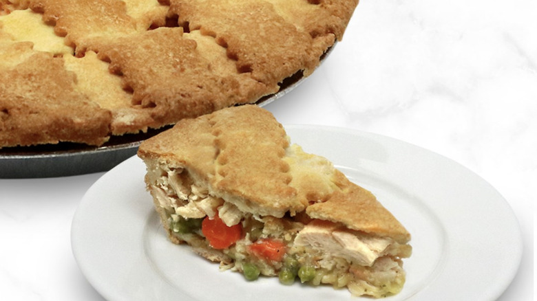 Costco chicken pot pie slice