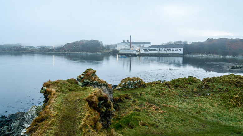 The Lagavulin distillery on Islay, Scotland