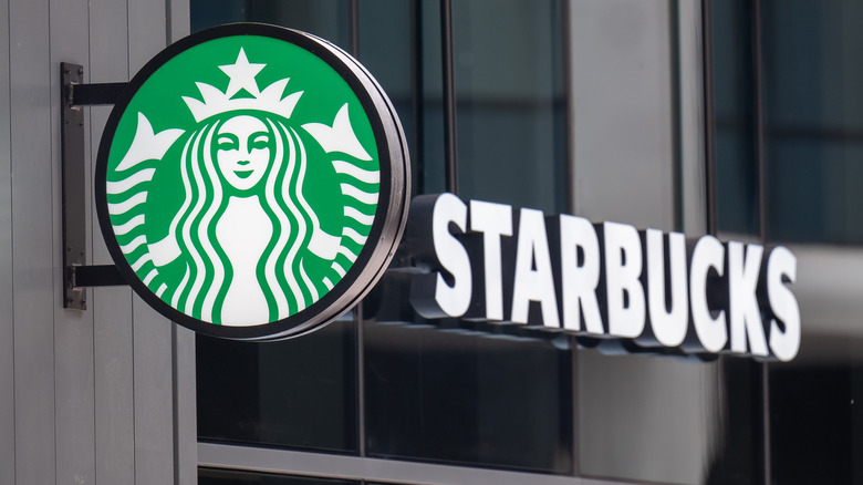 Starbucks sign
