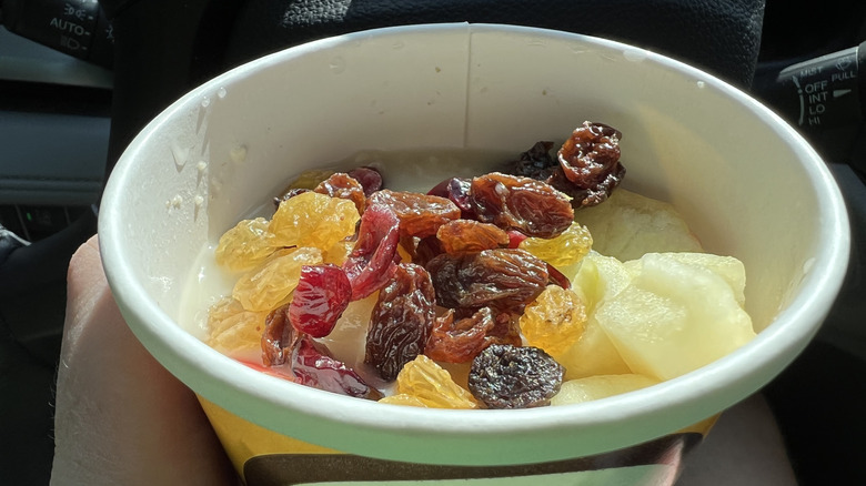 A McCafé oatmeal.