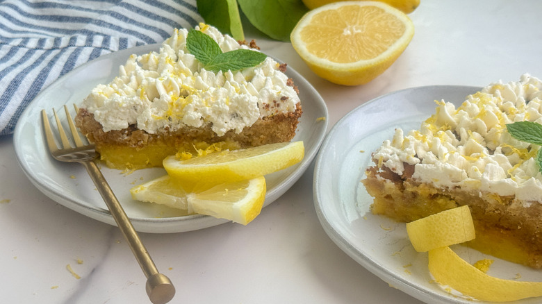 piece of pie on plate