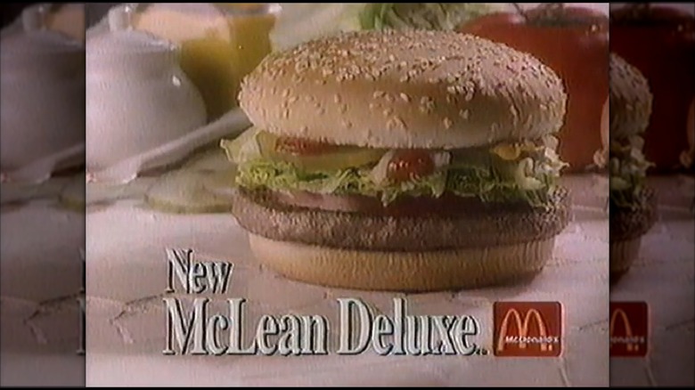 An old ad for the McLean Deluxe