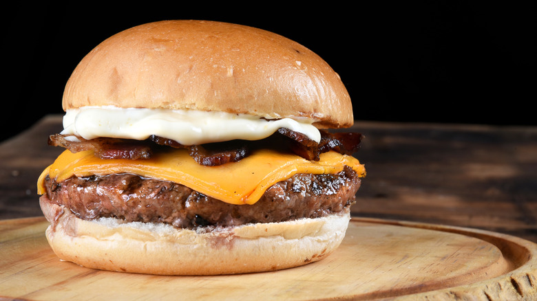 simple smash burger