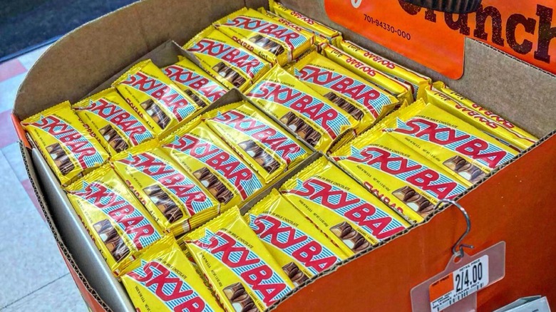Box of Sky Bar candy bars