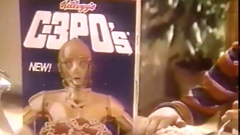 a box of Kellogg's C-3PO's Cereal