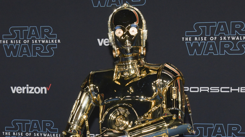 C-3PO from the Star Wars franchise