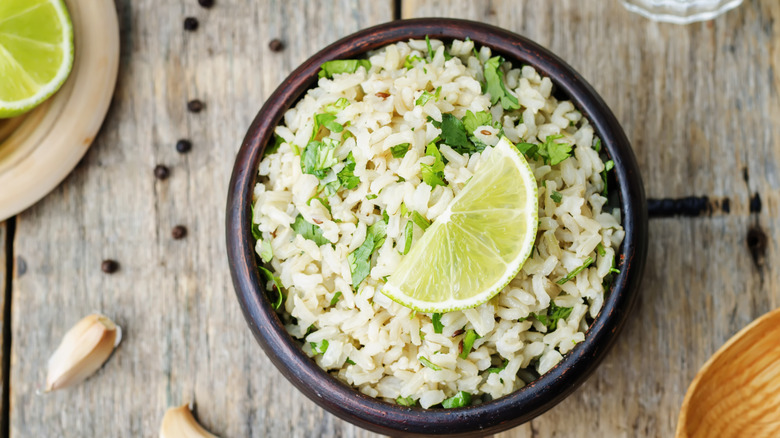Cilantro lime rice